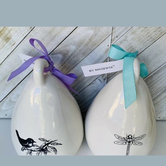 Rae Dunn birdhouse set - Picture 2 of 9